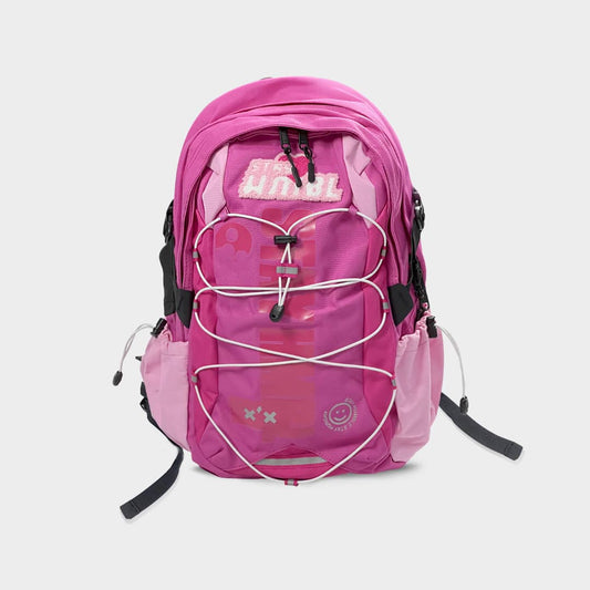 Pink reflective elite HMBL book bag