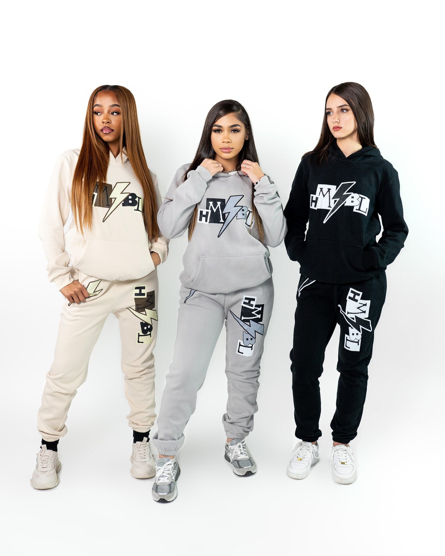 Black Out Oreo Adult Sweatsuit