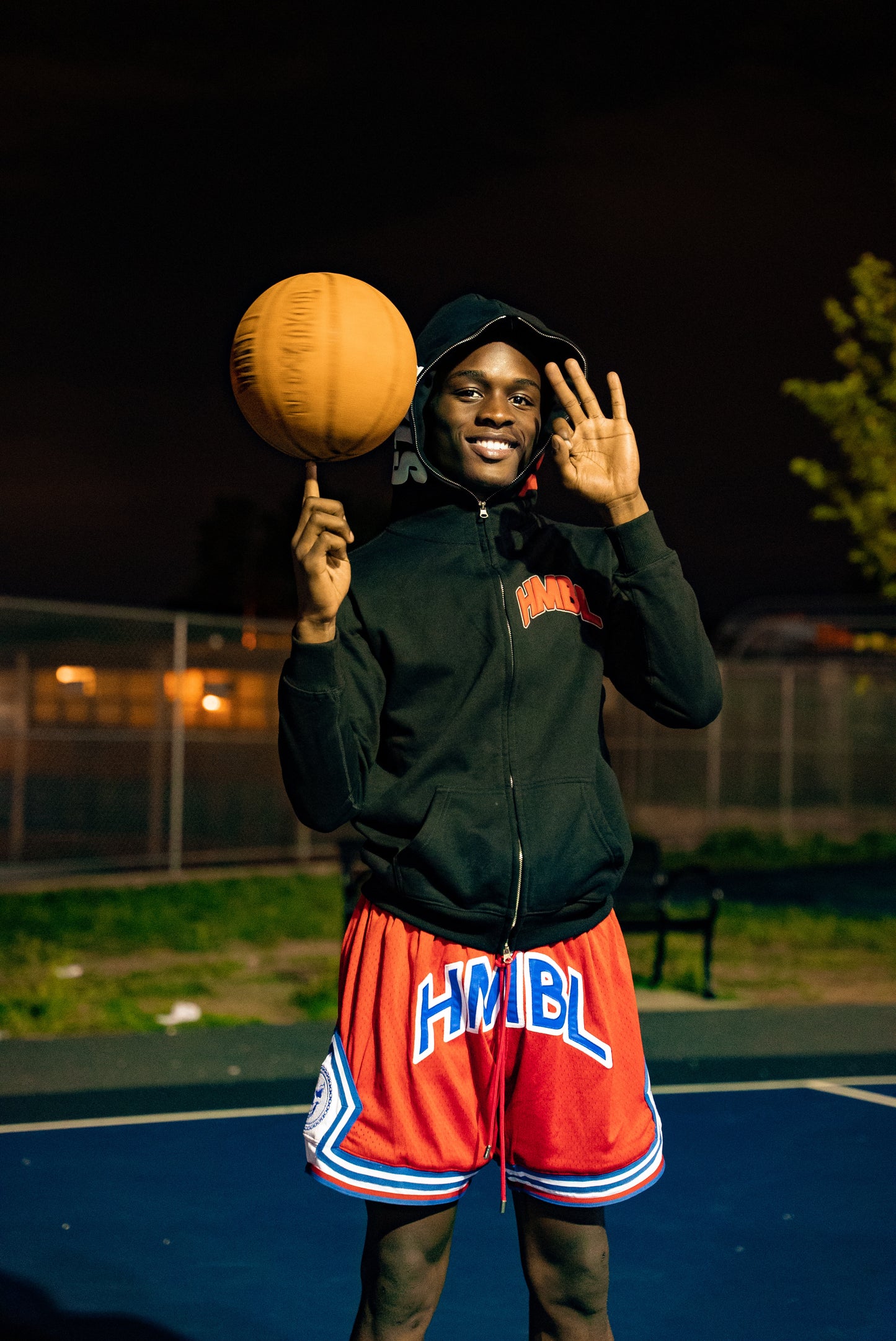 Made in Philly Red HMBL high quality shorts