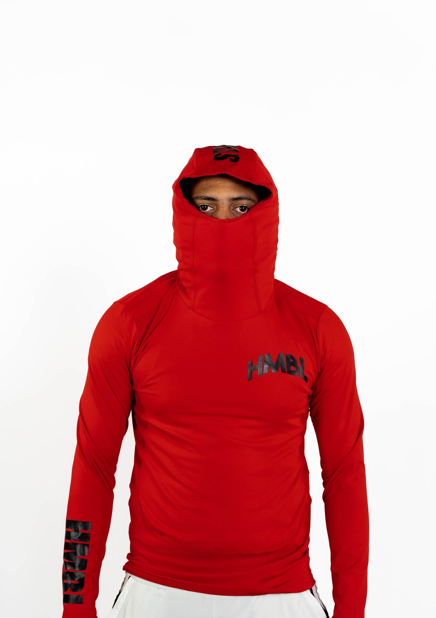 Red ranger ski tech hoodie