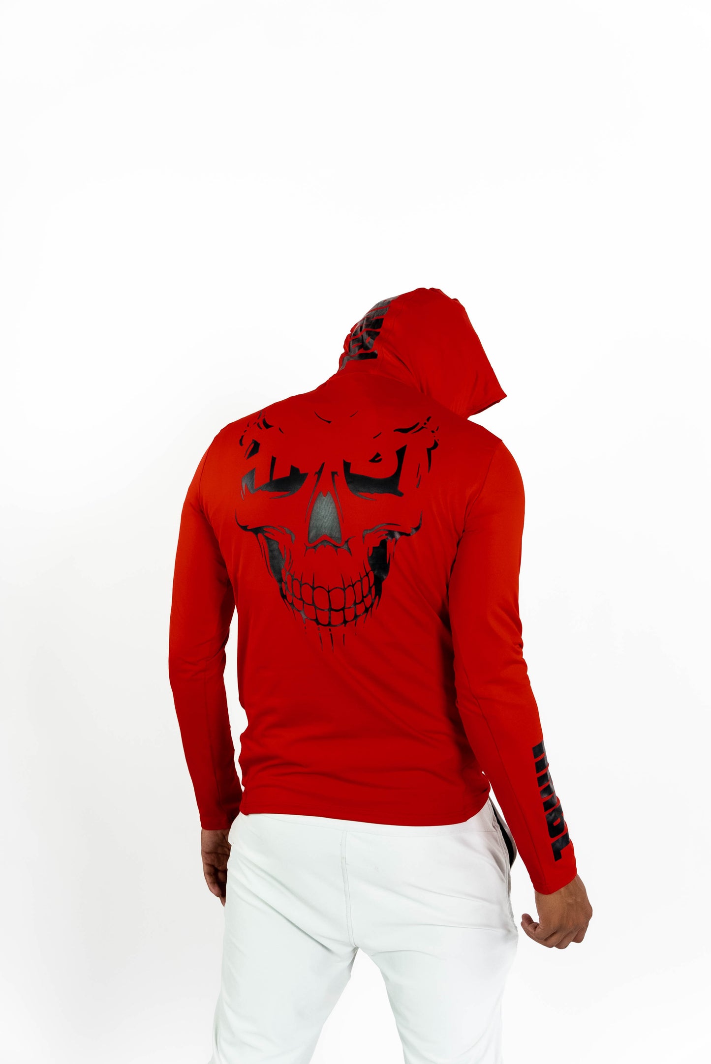 Red ranger ski tech hoodie
